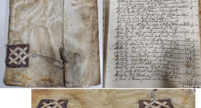 Alertan de la venta de un antiguo manuscrito municipal de Exeya