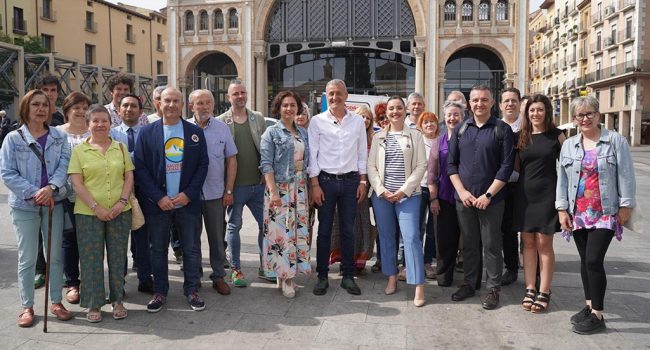 Lista electoral de Podemos Zaragoza 2023