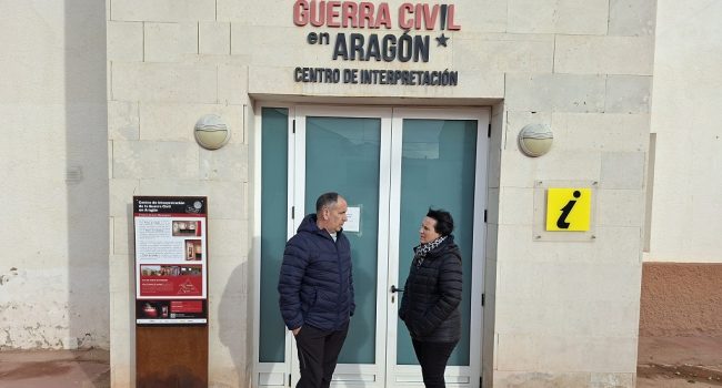 Lorena Canales y Joaquín Monesma en el CI Guerra Civil Robres