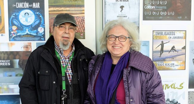 Lorenzo Soler y su mujer la fotógrafa Anna Turbao, protagonista del documental “La mirada de Anna”. Foto: Espiello