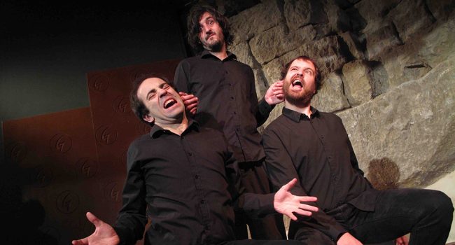 Javier Guzmán, Javier Ercilla y Fran Martínez son Los Mancusos.