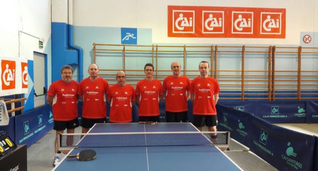 Los veteranos del Publimax al Campeonato estatal de Altea. Foto: Publimax CAI Santiago