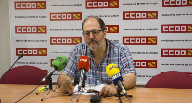 Luis Clarimón, Secretario de Salud Laboral de CCOO.