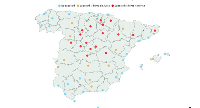 MAPA ola calor