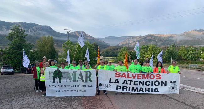 Imagen de la primera etapa celebrada el domingo de las Marchas por la Dignidad Rural | Foto: Movimiento de Acción Rural (MAR)
