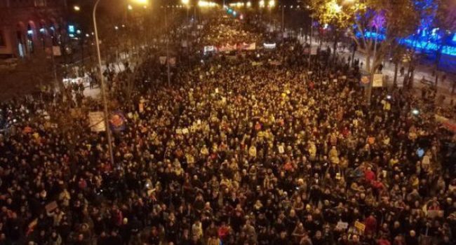 Marcha por el clima en Madrid. Foto: @ecologistas