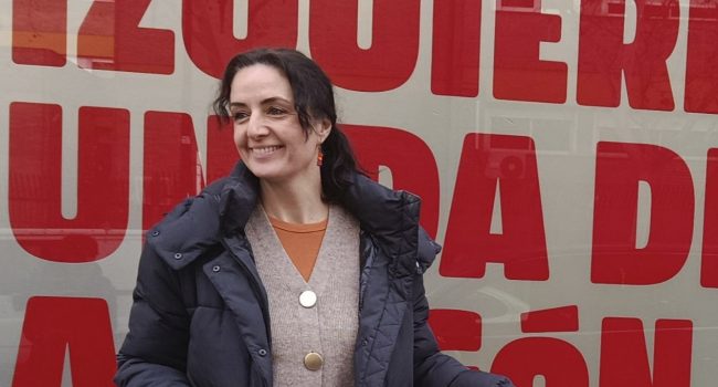Marta Abengochea, candidata de Izquierda Unida - Movimiento Sumar a la presidencia del Gobierno de Aragón | Foto: IU