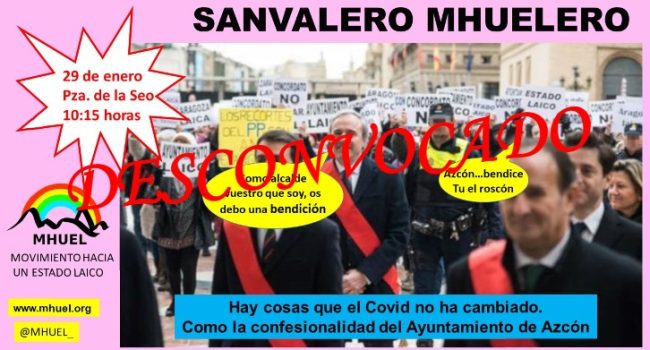 MHUEL San Valero desconvocado