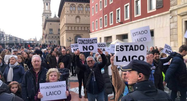 Protesta de MHUEL, un año más | Foto: Eva Ponz