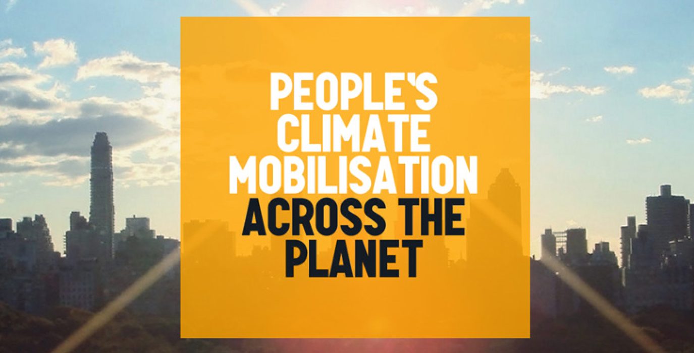 MOVILIZACIÓN CLIMÁTICA DE LOS PUEBLOS
