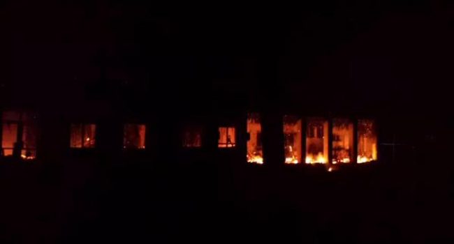 El hospital bombardeado en Kunduz. Foto: MSF