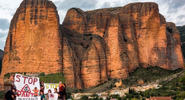 Foto: Plataforma “Riglos sin Granja Porcina”