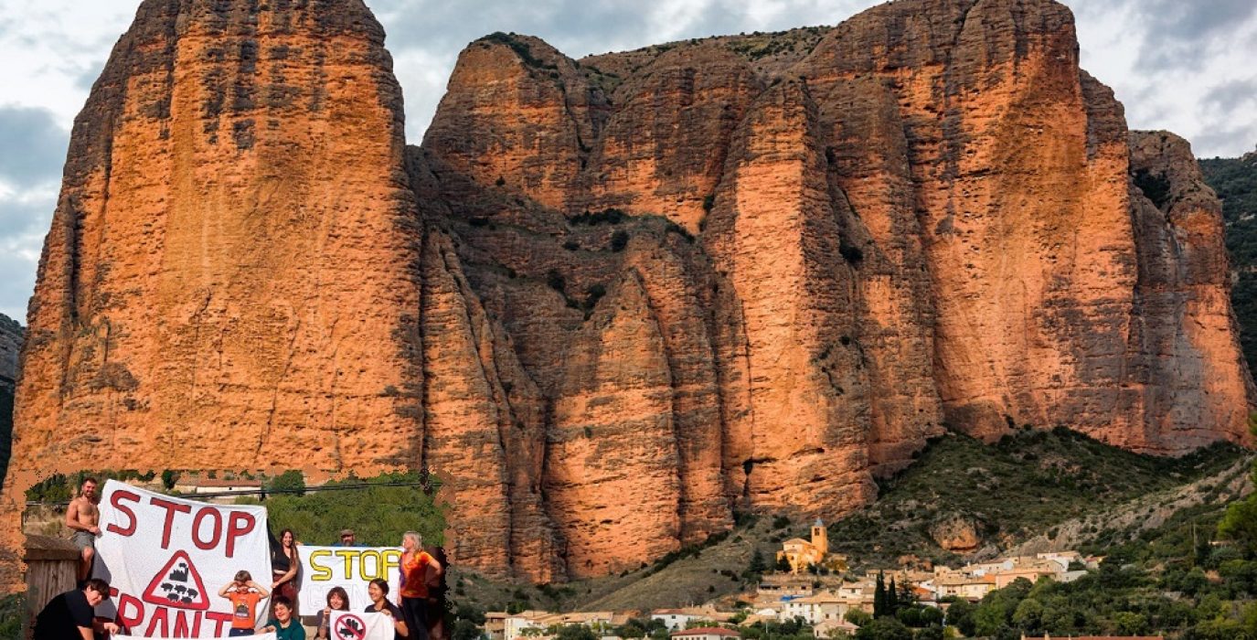 Foto: Plataforma “Riglos sin Granja Porcina”