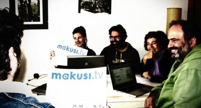 Nodo50 y Eguzki Bideoak anuncian Makusi.tv, un servicio de alojamiento y visionado de vídeos. Foto: Makusi.tv