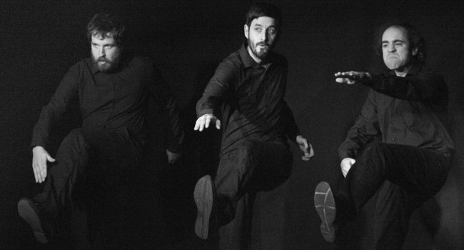 'Los Mancusos y el Barça-Madrid' es el título de la nueva obra de este grupo de teatro zaragozano. Foto: Los Mancusos