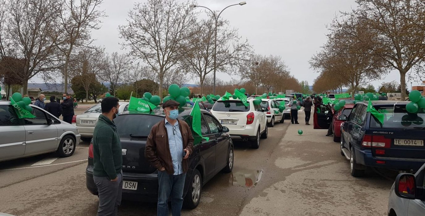 Manifestacion Renovables ASI NO Teruel Existe 2
