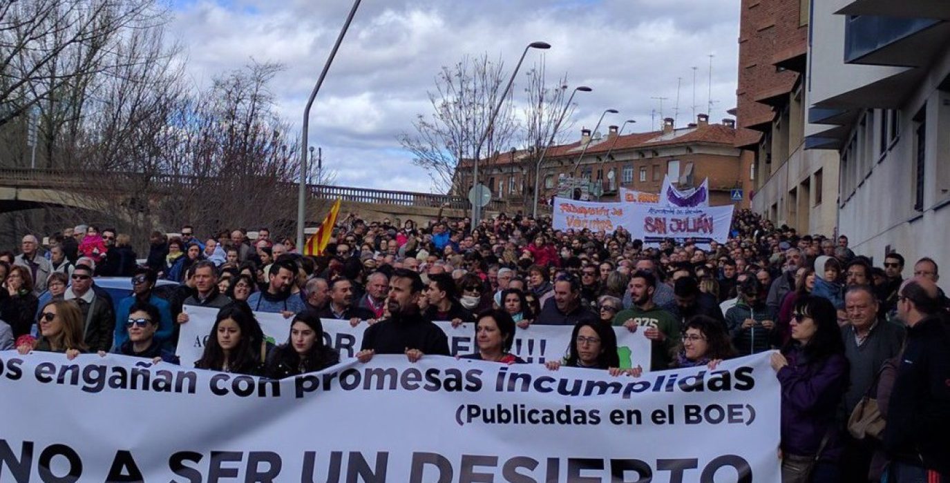 Manifestación Teruel