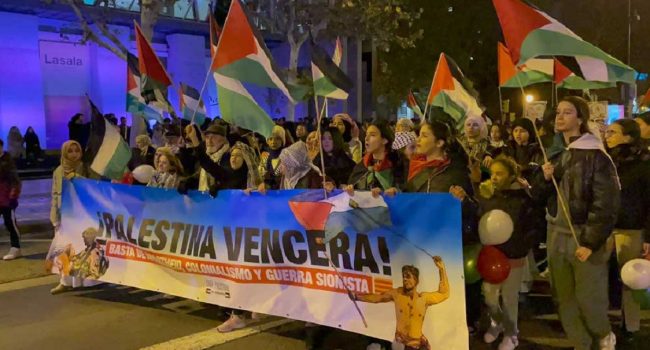 Alcorisa y Zaragoza mantienen el pulso contra el genocidio que Israel está ejecutando en Palestina