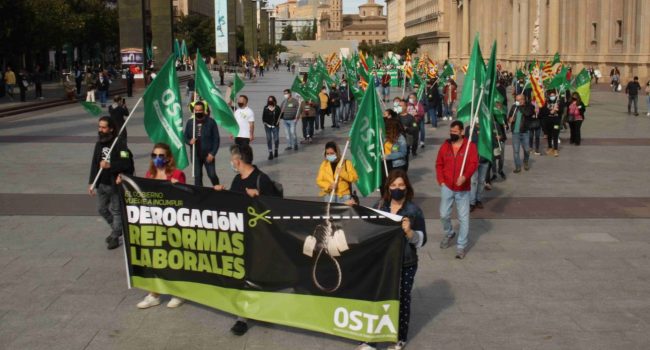 Manifestación OSTA