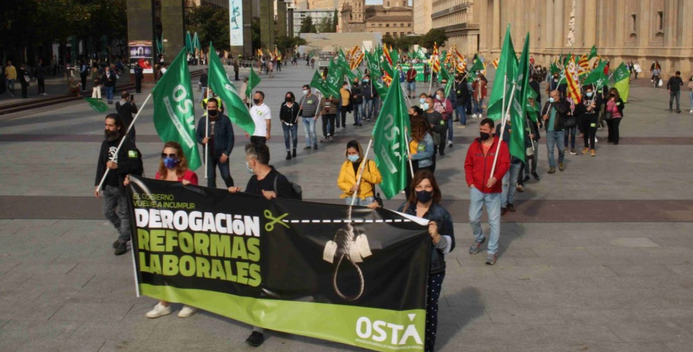 Manifestación OSTA