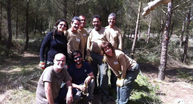 Parte de las personas que participaron en las jornadas.