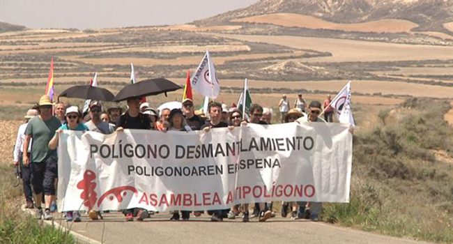 XXXIII Marcha al polígono de tiro de las Bardenas | Foto: Asamblea Antipolígono