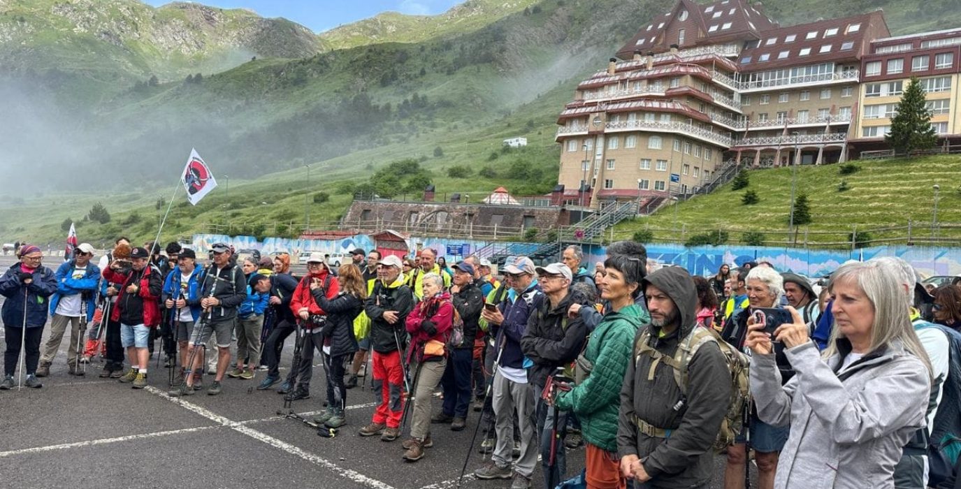 Participantes en la última etapa de la Marcha en defensa de la Canal Roya | Foto: PDMA