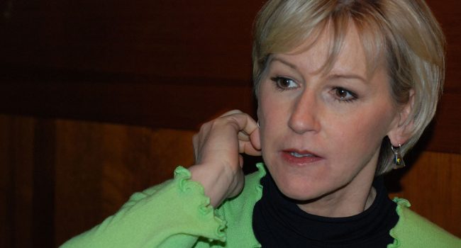 Margot Wallström, ministra de Exteriores sueca. Foto: Torsten Hallberg  (CC BY 2.5 DK)