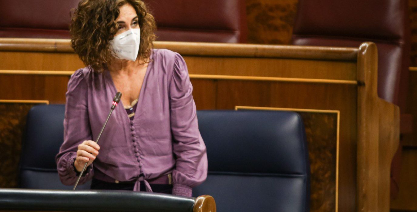 María Jesús Montero, ministra de Hacienda y portavoz del Gobierno español. Foto: Congreso
