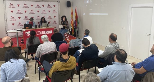 Marta Abengochea La tarea principal de IU es representar al Aragón que no se rinde y pelea contra las políticas privatizadoras