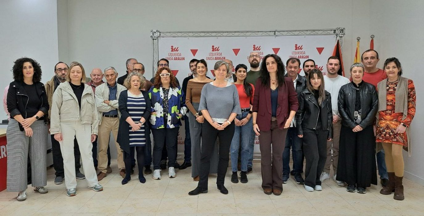 Marta Abengochea será la coordinadora general de Izquierda Unida Aragón encabeza la lista de la candidatura unitaria