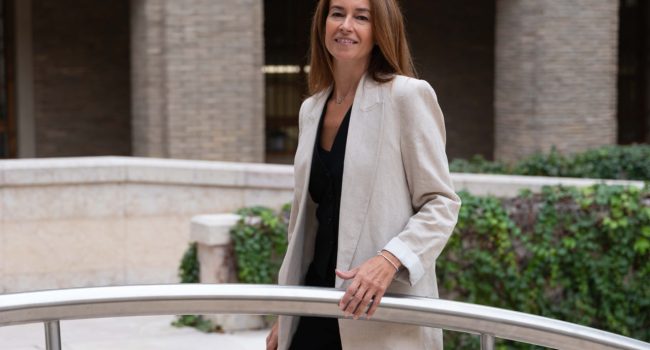 Marta Ríos durante su etapa como directora de Inversiones Estratégicas del Gobierno de Aragón | Foto: Fabián Simón