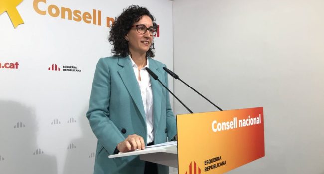 Marta Rovira Vergés, secretaria general de ERC. Foto: ERC