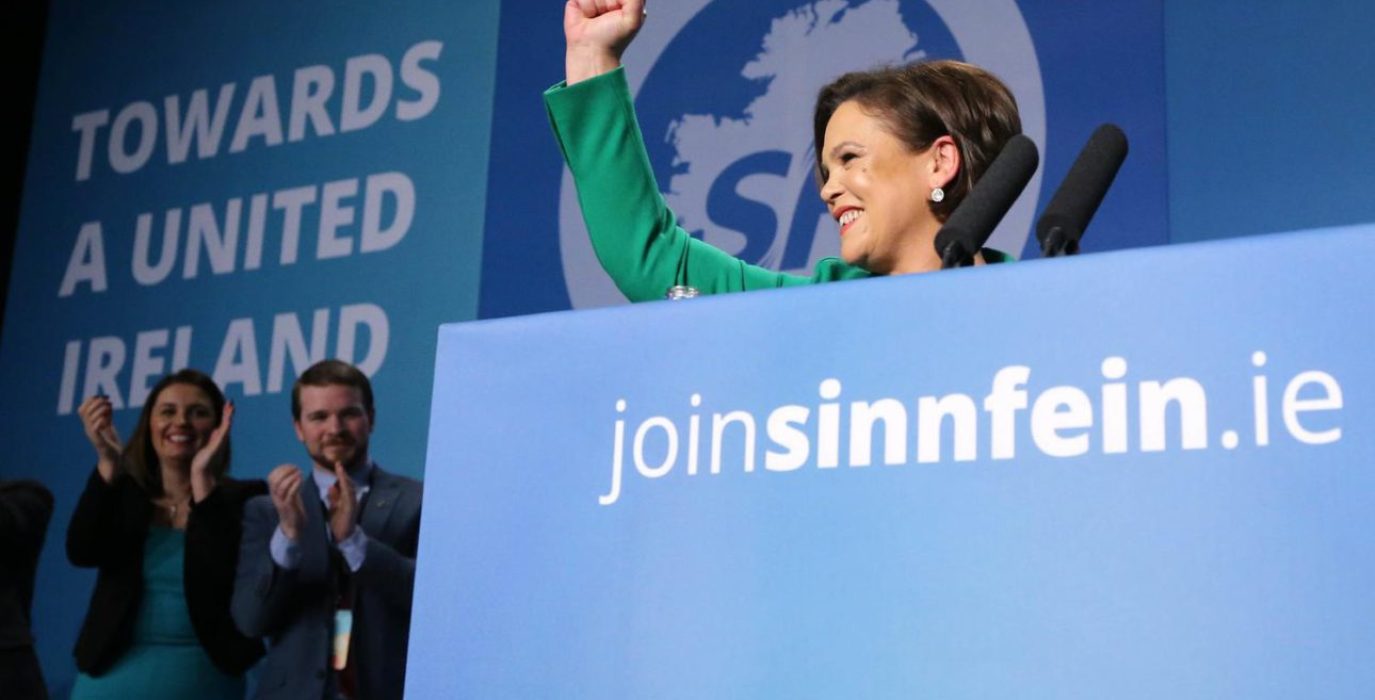 McDonald, presidenta del Sinn Féin.