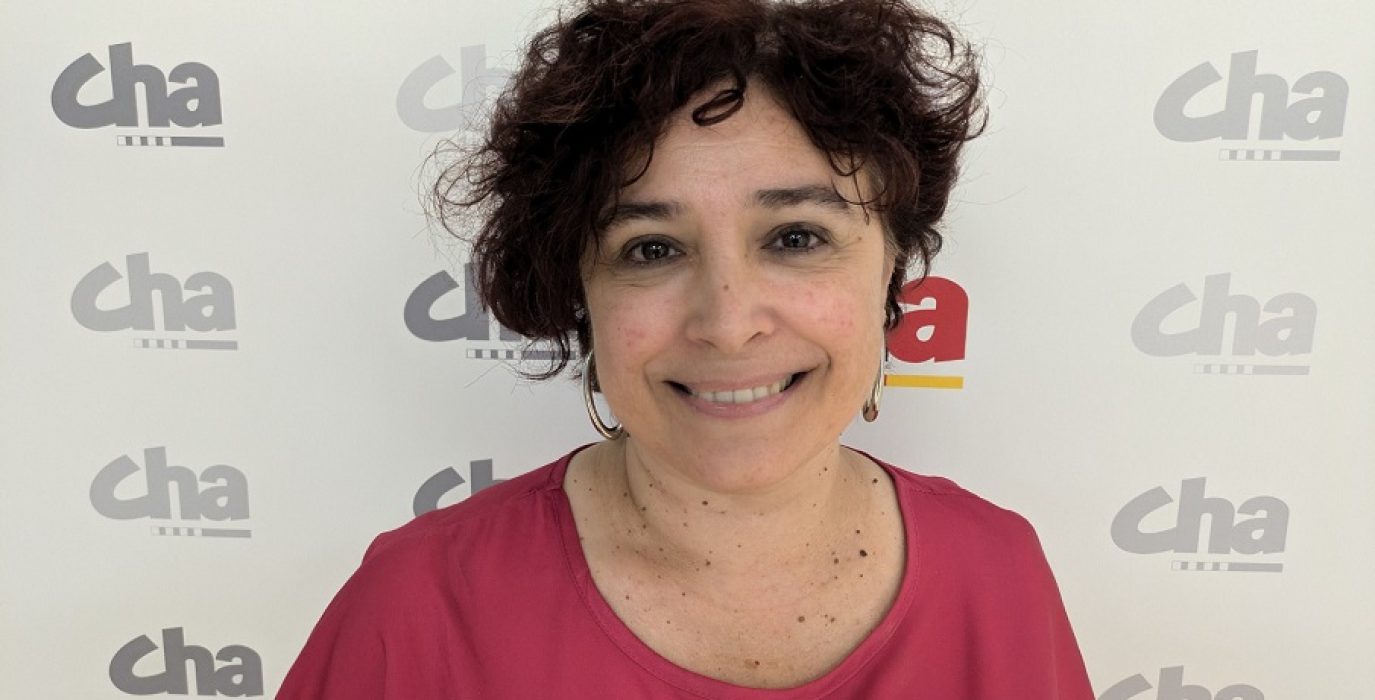 María Pilar Martín CHA-Delicias reclama la rehabilitación y puesta en uso del edificio del antiguo geriátrico San Jorge