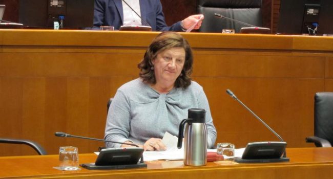 La Directora General de Justicia e Interior, María Ángeles Júlvez.