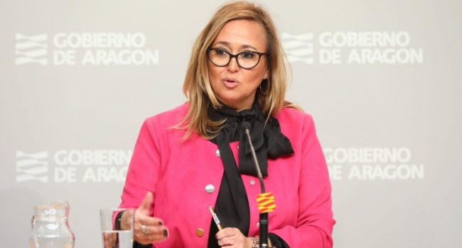 Mayte Pérez, consejera de Presidencia del Gobierno de Aragón | Foto: DGA