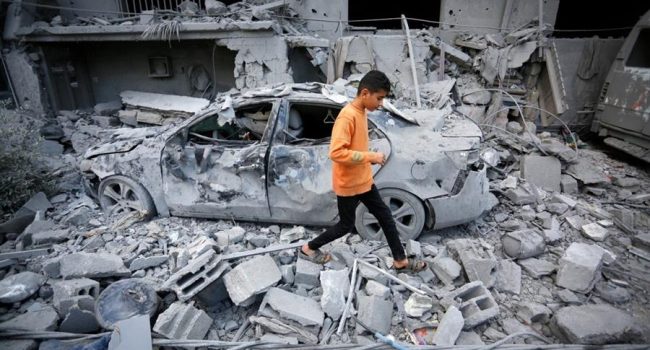 Bombardeos en Gaza | Foto: UNRWA