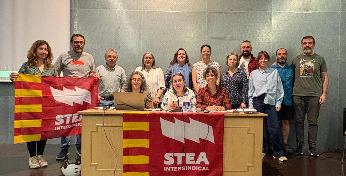 Miembros del nuevo secretariado de STEA