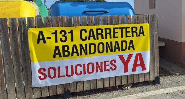 Monegros traslada al consejero Octavio López su preocupación “por la falta de seguridad” en la A-230 y la A-131