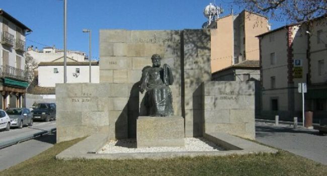 Monumento a Joaquín Costa en Graus | Foto: DPU