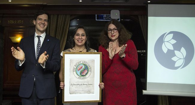 Foto: Fundación Right Livelihood Award