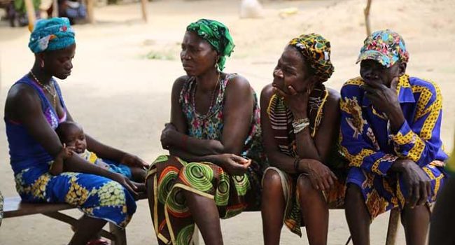 Mujeres en Guinea, el 28 de abril de 2014. Foto: European Commission