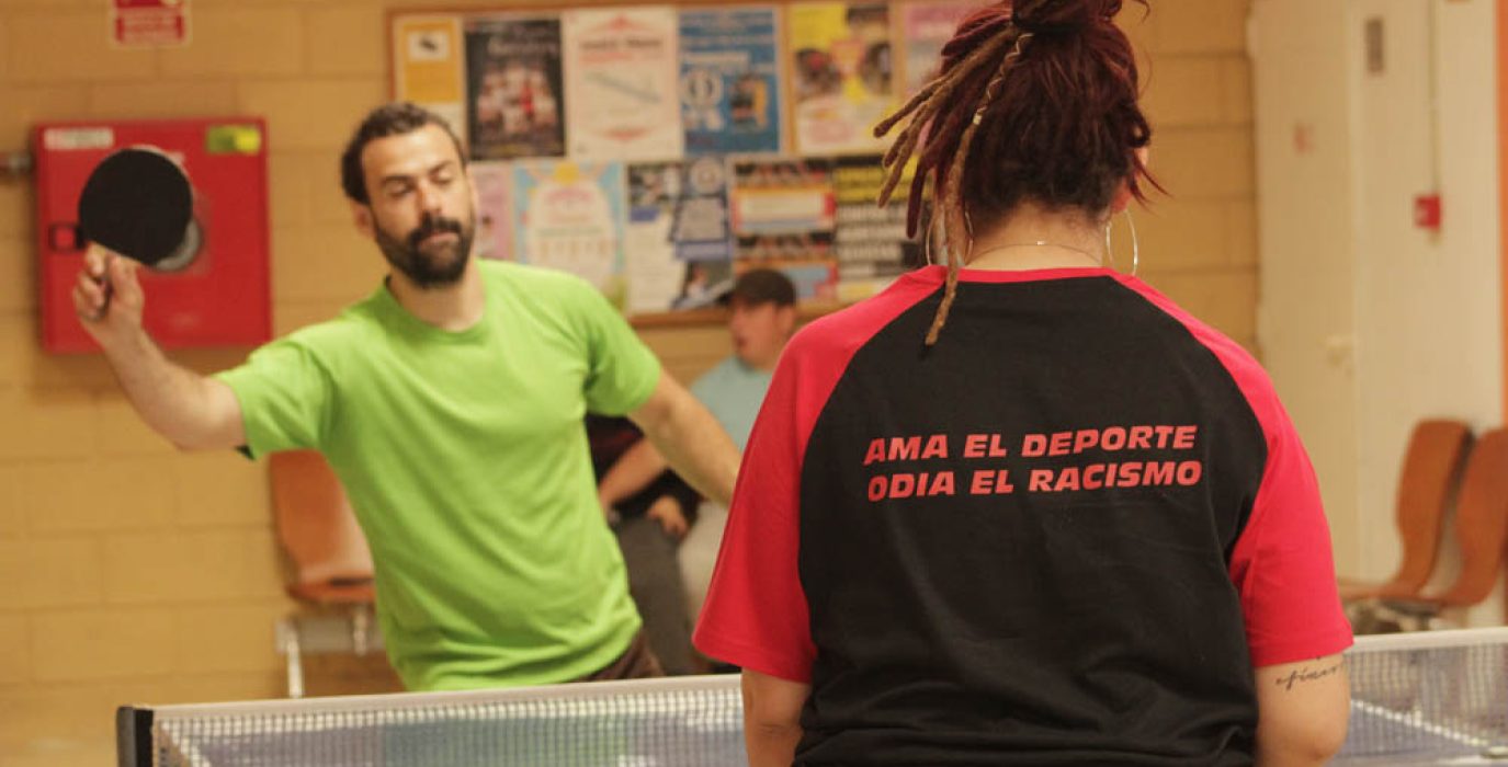 Ping-pong en el Mundialito Antirracista de Zaragoza 2024 | Foto: BigTree1312
