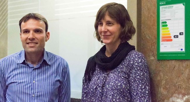 Pablo Muñoz y Teresa Artigas. Foto: Carmen de la Torre