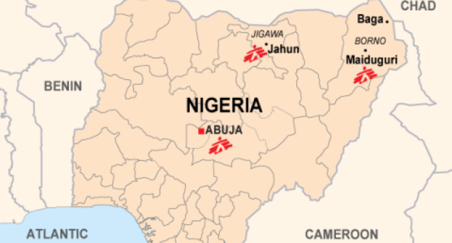 NIGERIA msf mapa