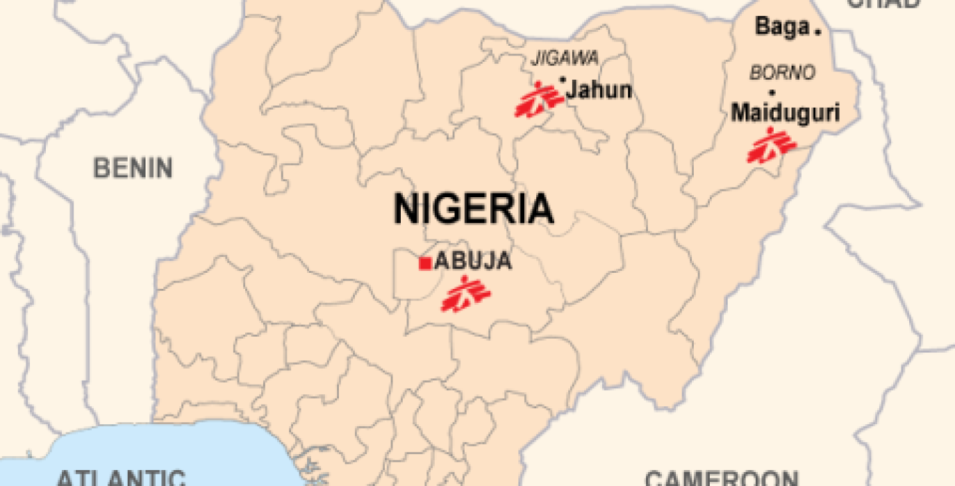 NIGERIA msf mapa