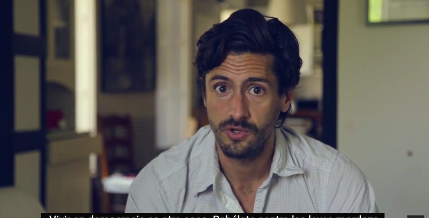 Juan Diego Botto, una de las muchas caras conocidas del documental.