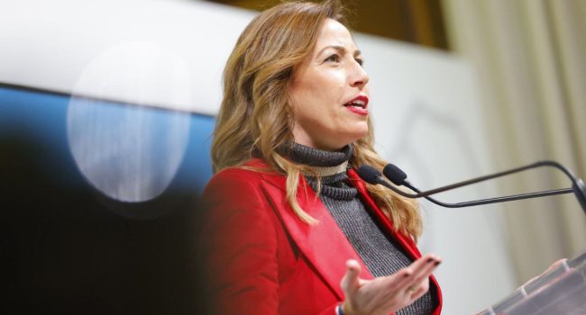 (Archivo) Natalia Chueca, alcaldesa de Zaragoza | Foto: Toni Galán (AZ)