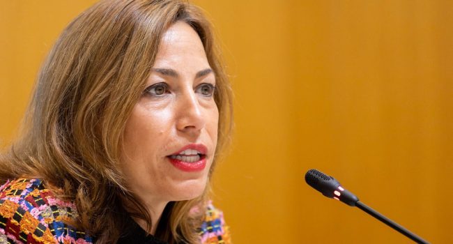 Natalia Chueca, consejera de Servicios Públicos del Ayuntamiento de Zaragoza. Foto: Miguel G. García (AZ)